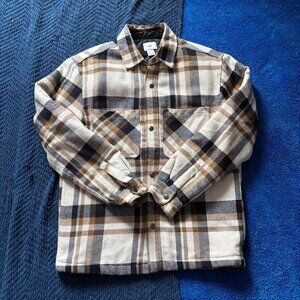H&M Plaid Padded Shacket / Shirt Jacket / Chore Jacket